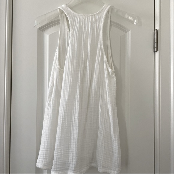 NWT Lou & Grey Gauzy Racerback Tank Top XS - Picture 5 of 7